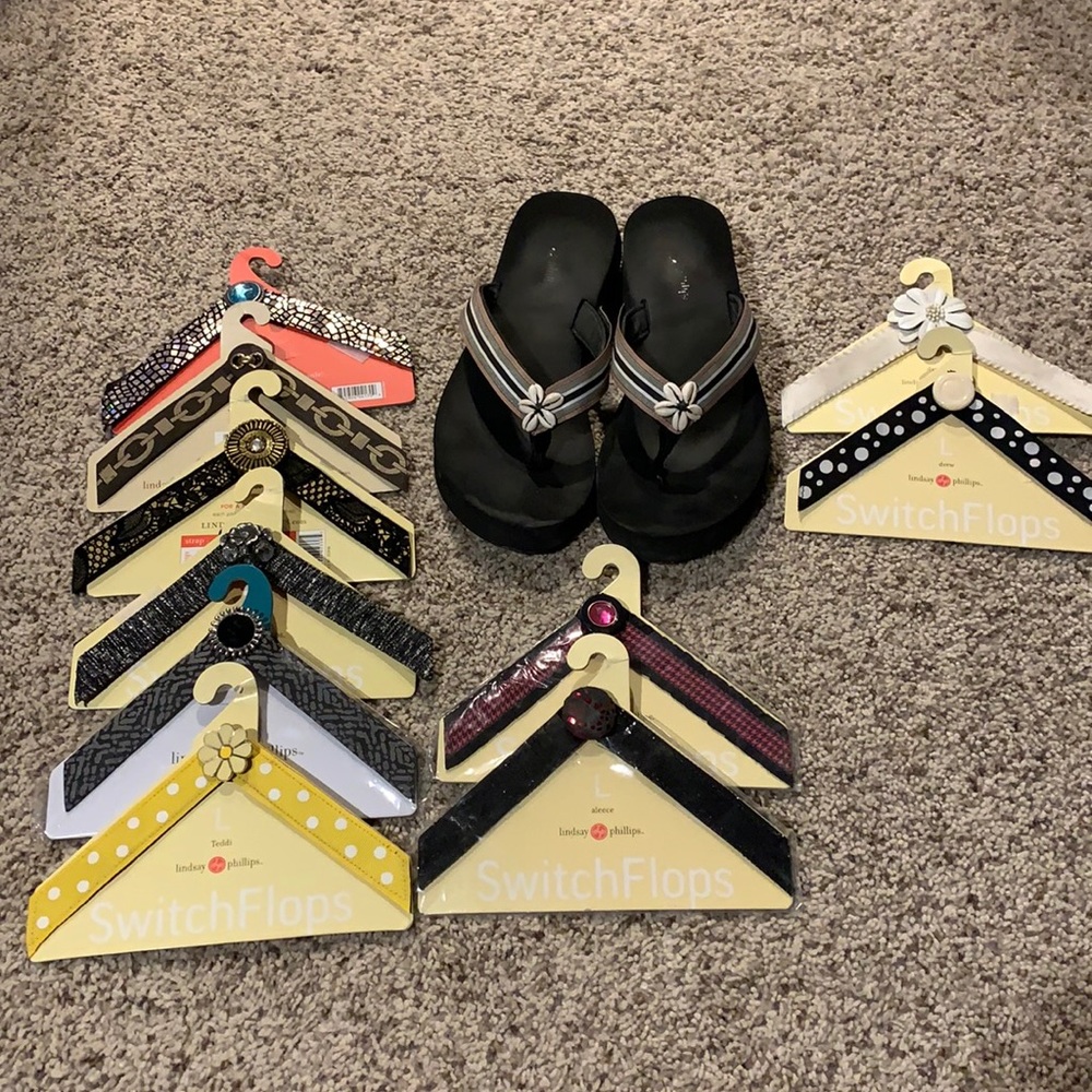Lindsay Phillips switch flops